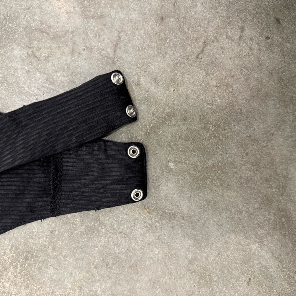 BP Black Ribbed double lined bodysuit - Picture 3 of 9
